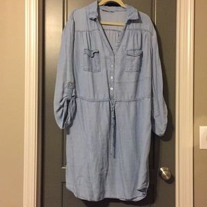 Soft Denim Dress